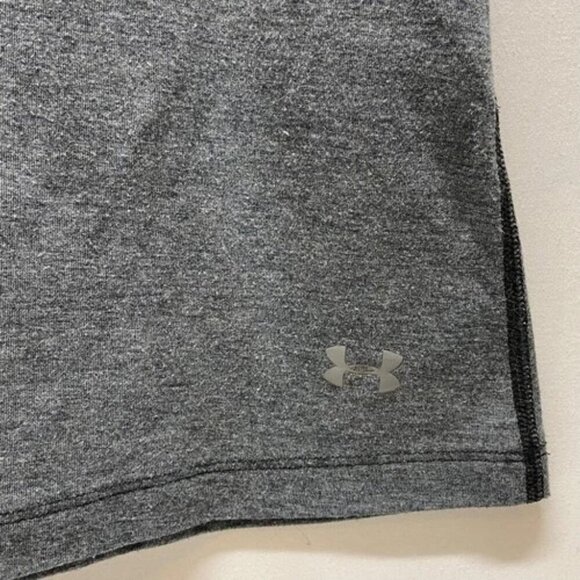 Under Armour Racerback Tank Women's Small Charcoal Gray Heat Gear Activewear GUC - Picture 4 of 5